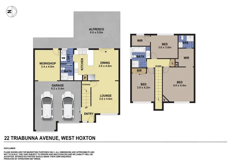 Floorplan of Homely house listing, 22 Triabunna Avenue, West Hoxton NSW 2171