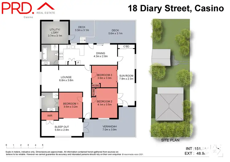 Floorplan of Homely house listing, 18 Diary Street, Casino NSW 2470