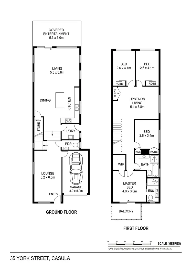 Floorplan of Homely house listing, 35 York Street, Casula NSW 2170