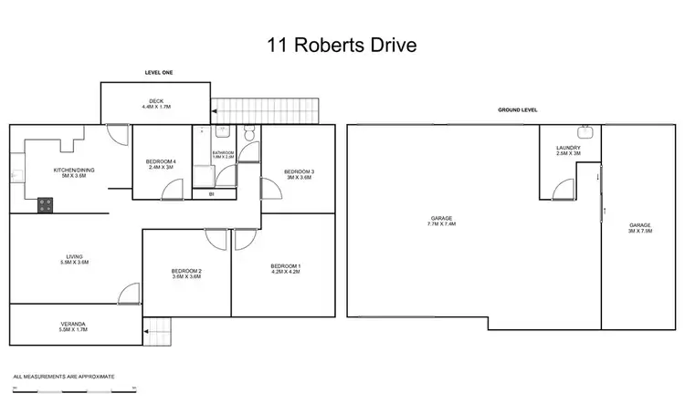 Floorplan of Homely house listing, 11 Roberts Drive, South Grafton NSW 2460
