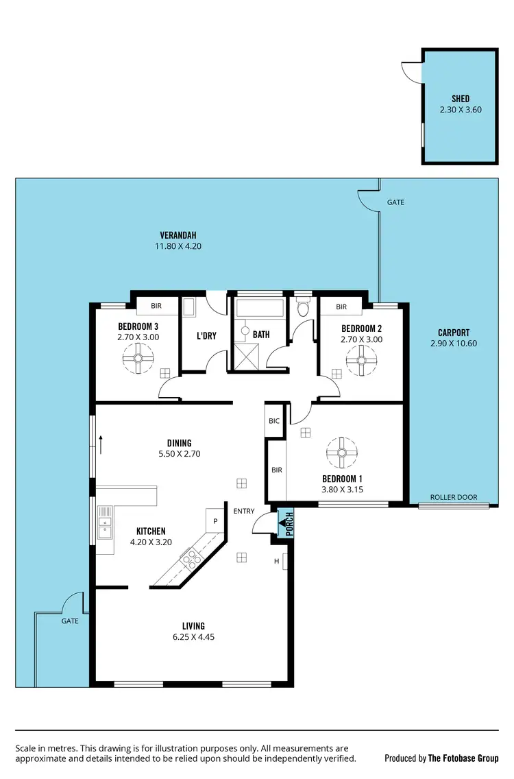 Floorplan of Homely house listing, 56 Rousillion Promenade, Old Reynella SA 5161