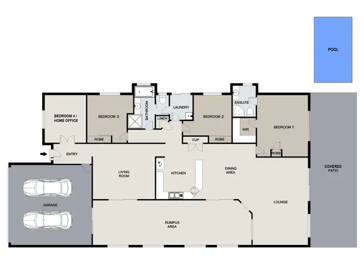 Floorplan of Homely house listing, 5 Hook Court, Taigum QLD 4018