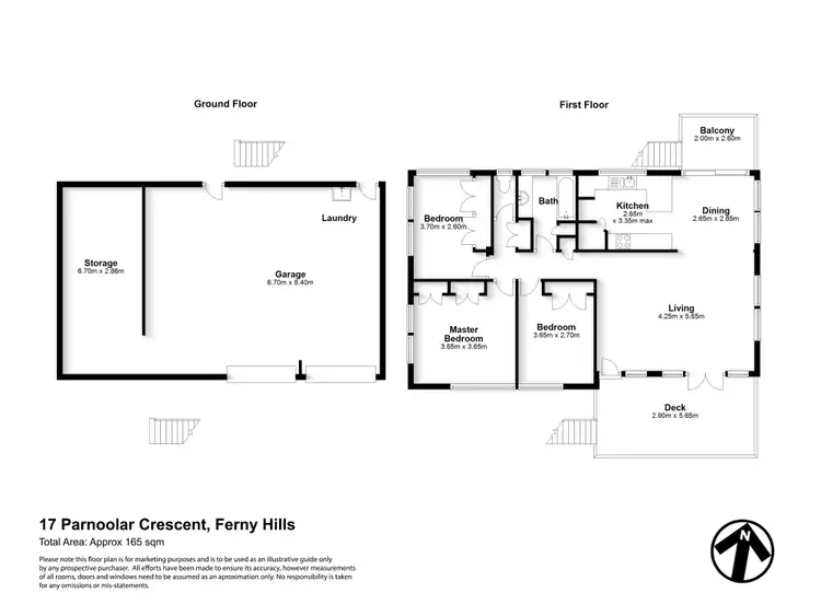 Floorplan of Homely house listing, 17 Parnoolar Crescent, Ferny Hills QLD 4055
