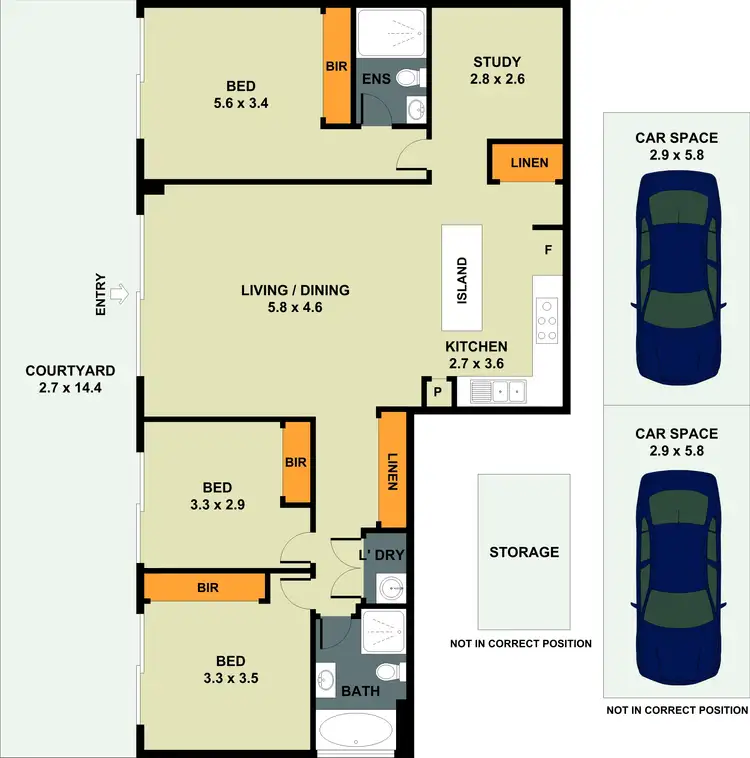 Floorplan of Homely unit listing, 1/8C Myrtle Street, Prospect NSW 2148