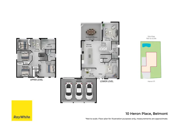 Floorplan of Homely house listing, 10 Heron Place, Belmont NSW 2280