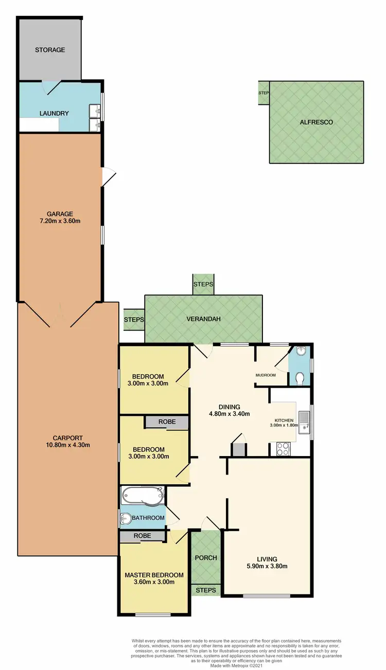 Floorplan of Homely house listing, 10 Delprat Avenue, Beresfield NSW 2322