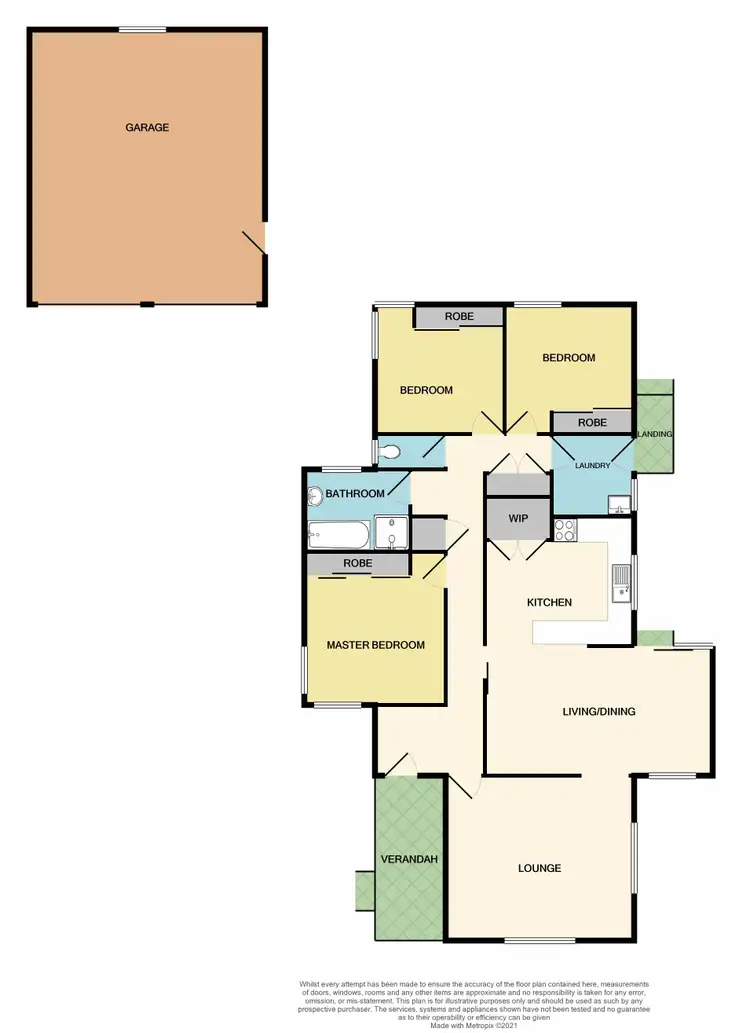 Floorplan of Homely house listing, 14 Maher Avenue, East Maitland NSW 2323