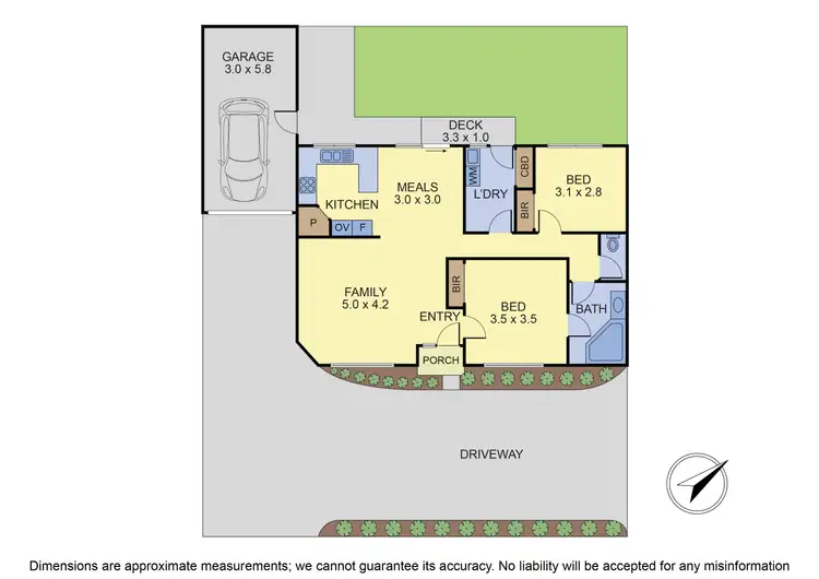 Floorplan of Homely unit listing, U2/45 Valleyview Drive, Rowville VIC 3178