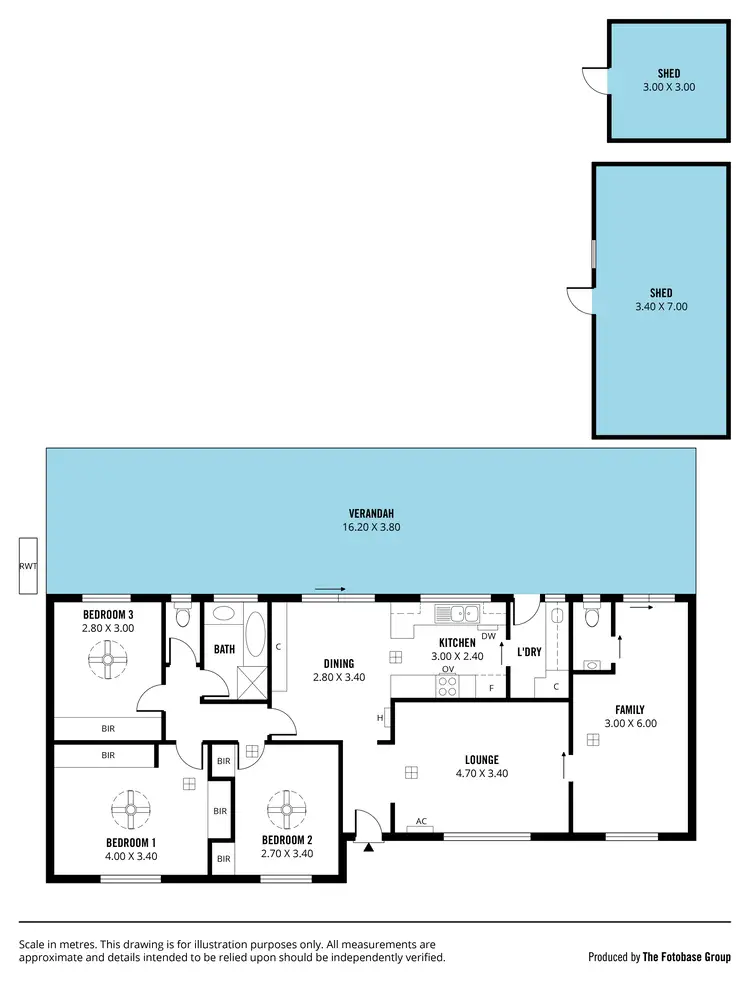 Floorplan of Homely house listing, 33 Campus Drive, Aberfoyle Park SA 5159