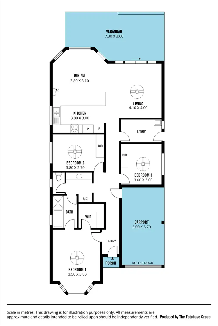 Floorplan of Homely house listing, 7 Goulding Grove, Noarlunga Downs SA 5168