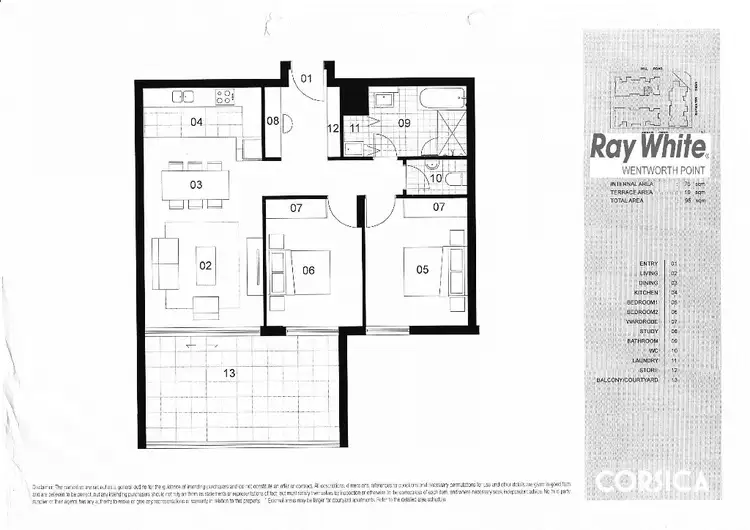 Floorplan of Homely apartment listing, 310/27 Hill Road, Wentworth Point NSW 2127