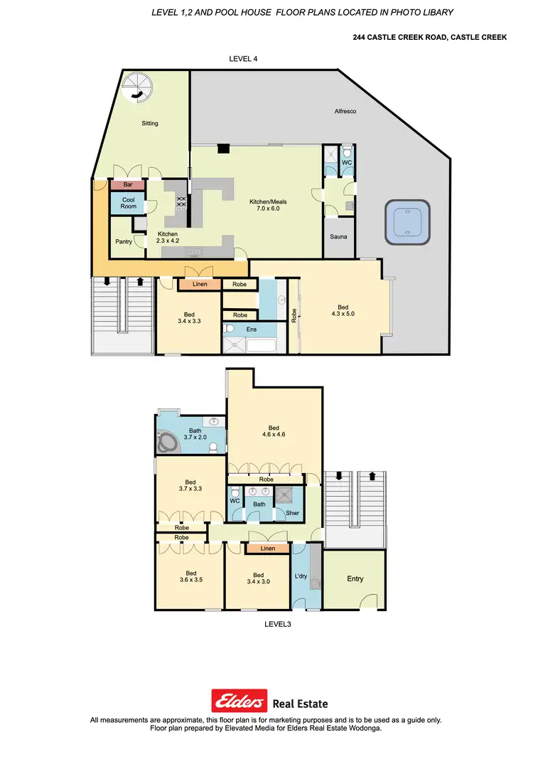 Floorplan of Homely rural property listing, 244 Castle Creek Road, Wodonga VIC 3690