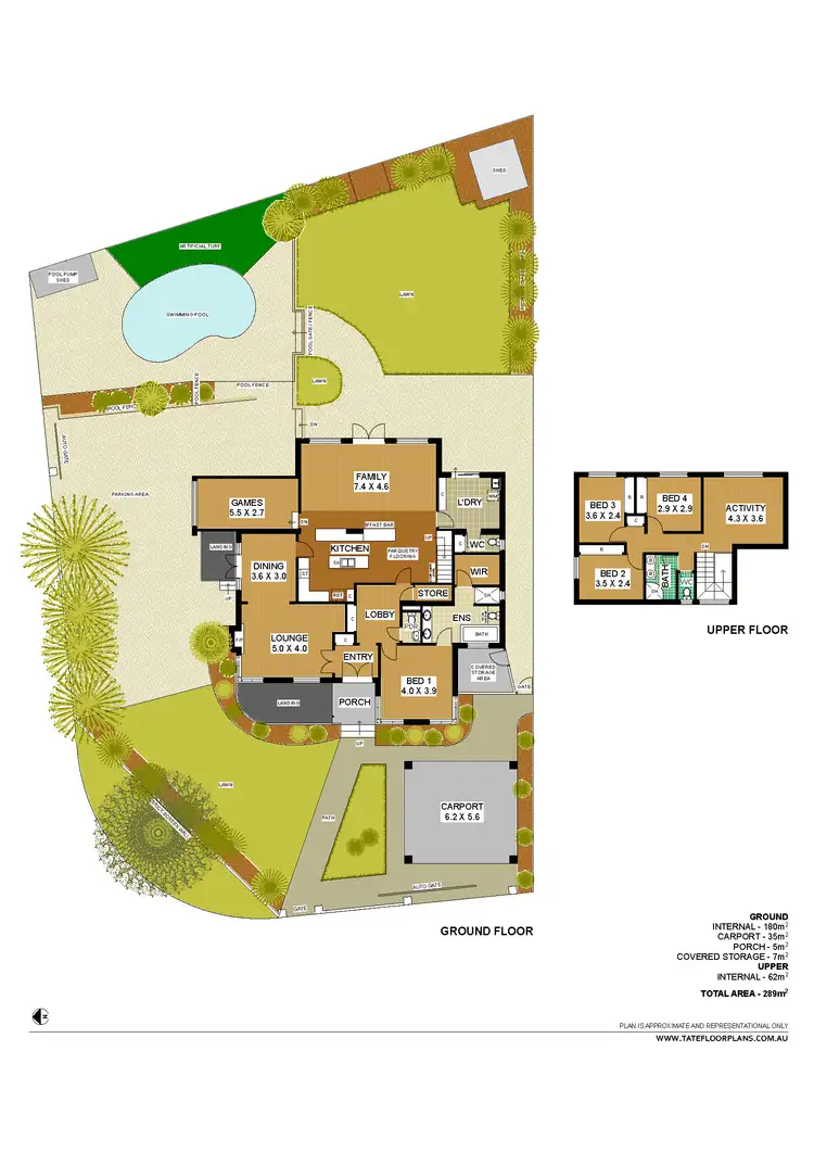 Floorplan of Homely house listing, 8 Hornsey Road, Floreat WA 6014