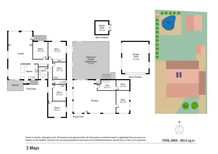 Floorplan of Homely house listing, 8 Mays Court, Aitkenvale QLD 4814