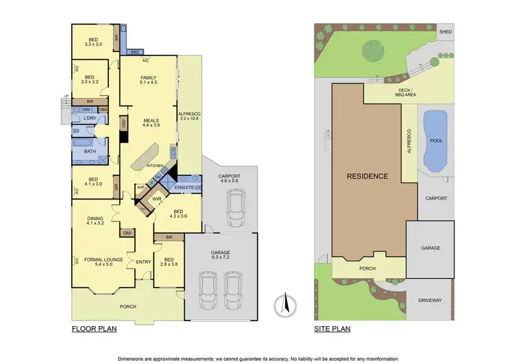 Floorplan of Homely house listing, 55 Liviana Drive, Rowville VIC 3178