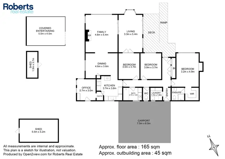 Floorplan of Homely house listing, 7 Barton Avenue, Triabunna TAS 7190