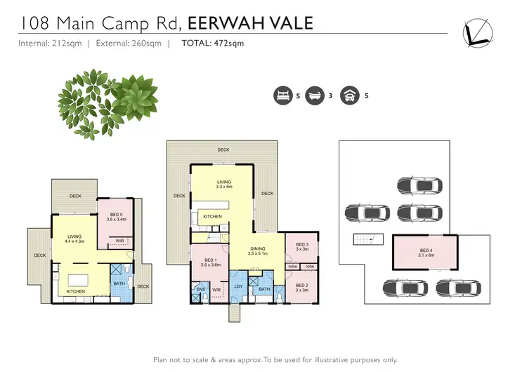 Floorplan of Homely house listing, 108 Main Camp Road, Eerwah Vale QLD 4562