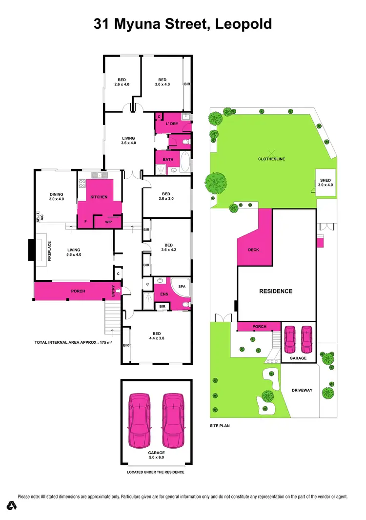 Floorplan of Homely house listing, 31 Myuna Street, Leopold VIC 3224