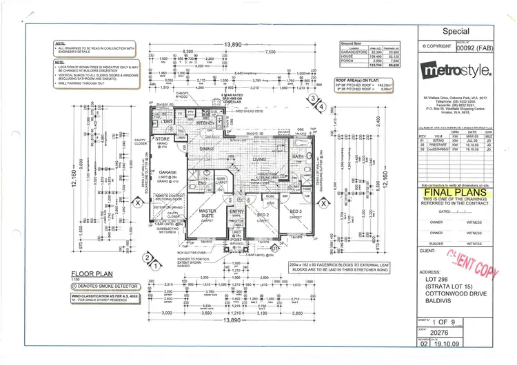 Floorplan of Homely unit listing, 15/1 Cottonwood Drive, Baldivis WA 6171