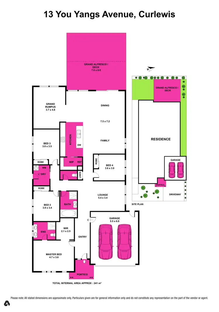 Floorplan of Homely house listing, 13 You Yangs Avenue, Curlewis VIC 3222