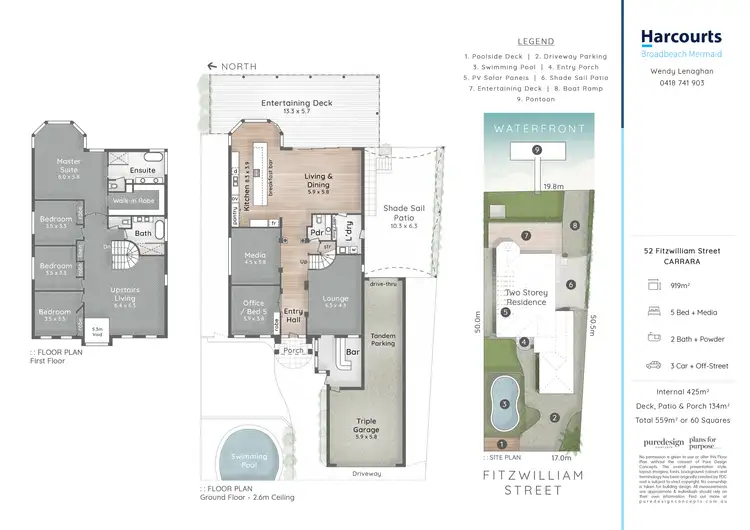 Floorplan of Homely house listing, 52 Fitzwilliam Street, Carrara QLD 4211