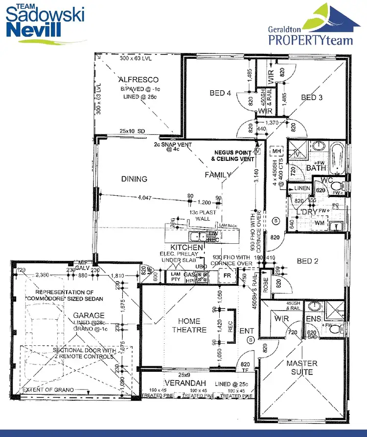 Floorplan of Homely house listing, 42 Reef Boulevard, Drummond Cove WA 6532