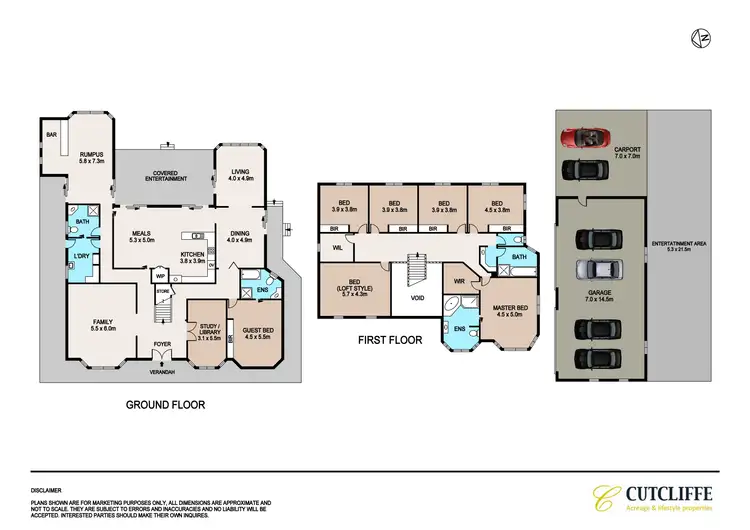 Floorplan of Homely rural property listing, 39-45 Post Office Road, Castlereagh NSW 2749