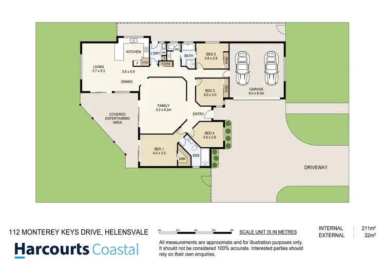 Floorplan of Homely house listing, 112 Monterey Keys Drive, Helensvale QLD 4212