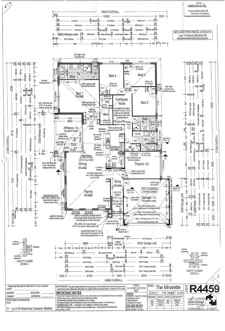 Floorplan of Homely house listing, 9 Searchers Crescent, Baldivis WA 6171