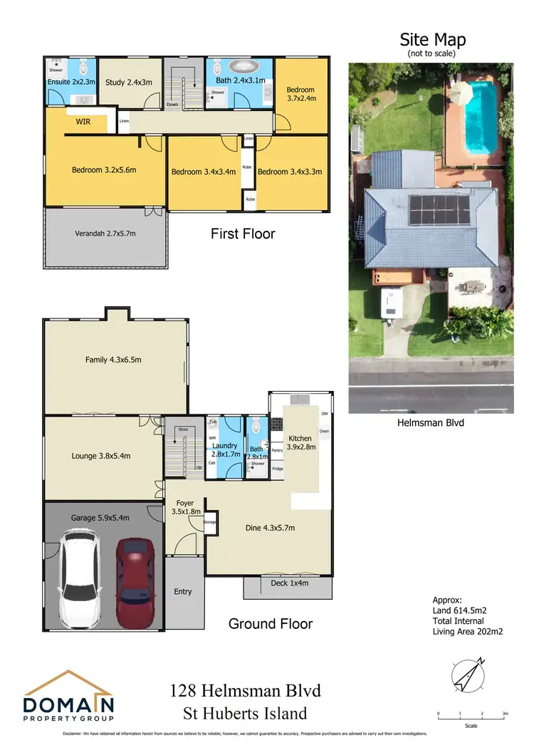 Floorplan of Homely house listing, 128 Helmsman Boulevard, St Huberts Island NSW 2257
