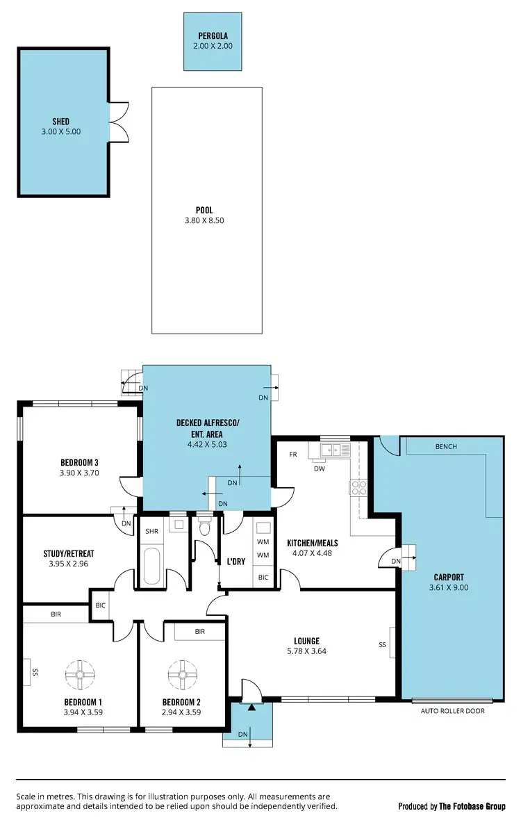 Floorplan of Homely house listing, 42 Guthrie Road, Christies Beach SA 5165