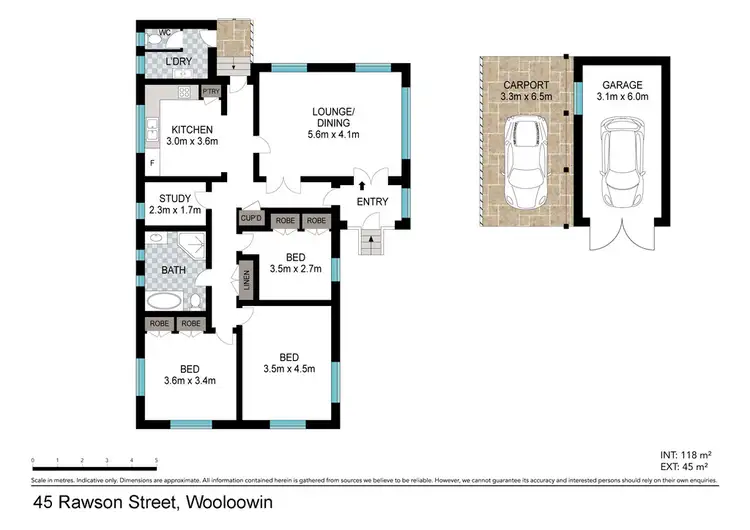 Floorplan of Homely house listing, 45 Rawson Street, Wooloowin QLD 4030