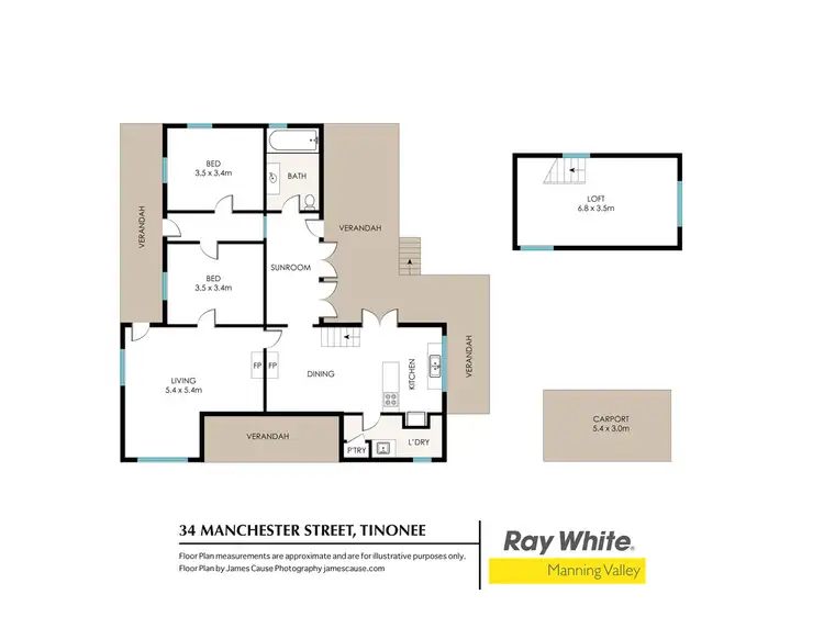 Floorplan of Homely house listing, 34 Manchester Street, Tinonee NSW 2430