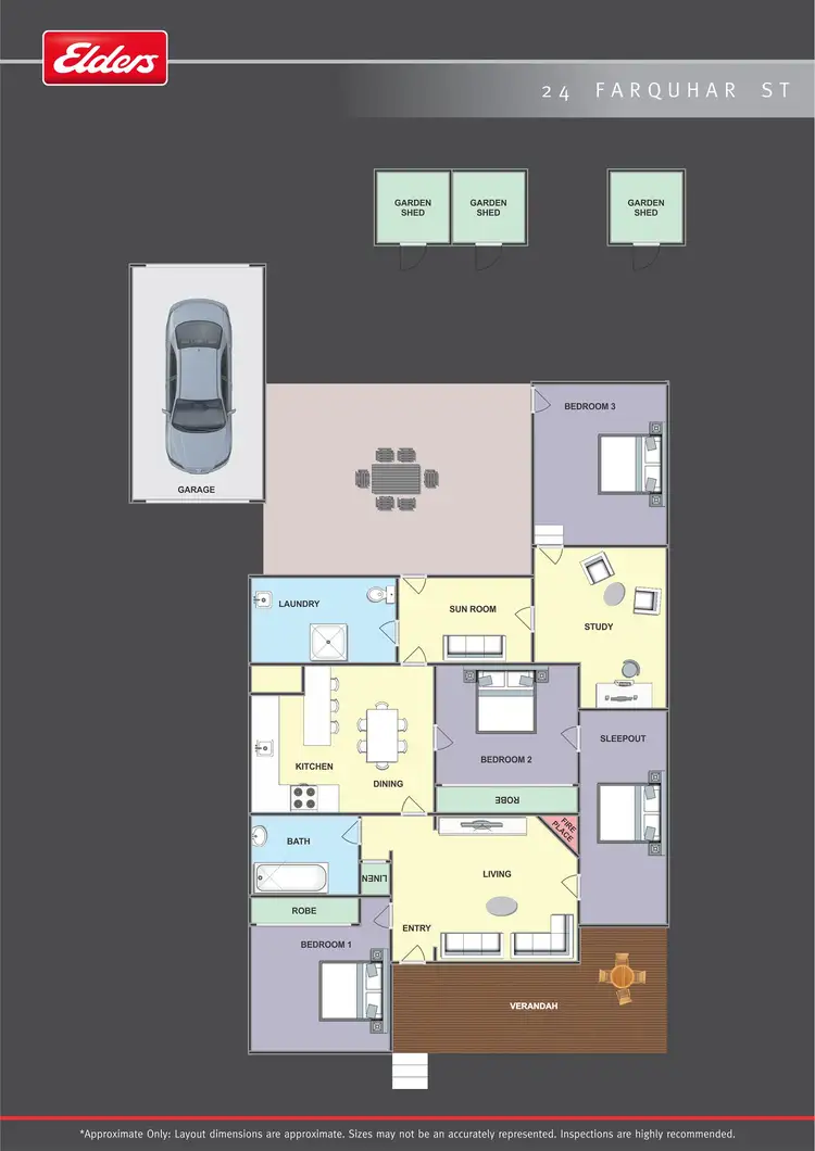 Floorplan of Homely house listing, 24 Farquhar Street, Wingham NSW 2429
