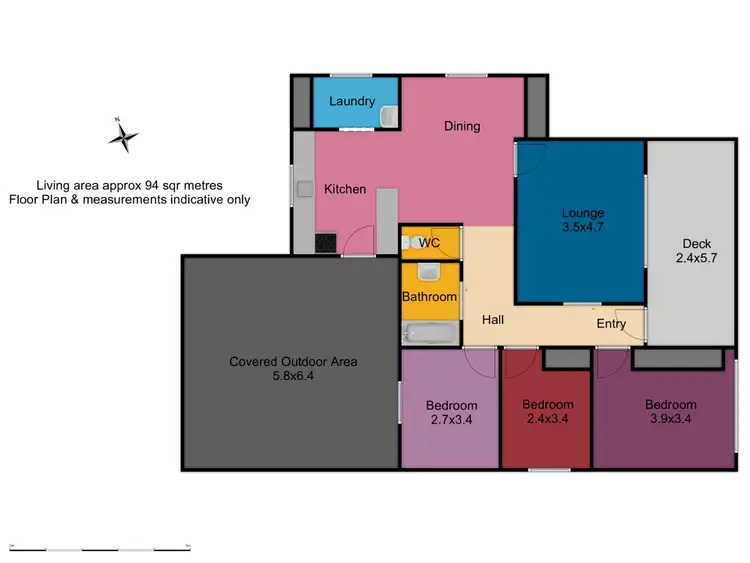Floorplan of Homely house listing, 103 Spring Street, Orange NSW 2800