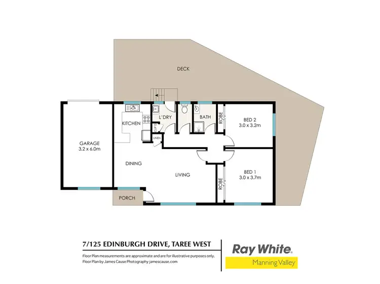 Floorplan of Homely unit listing, 7/125 Edinburgh Drive, Taree NSW 2430