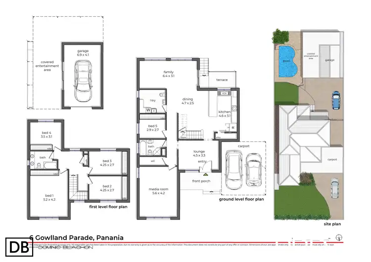 Floorplan of Homely house listing, 6 Gowlland Parade, Panania NSW 2213