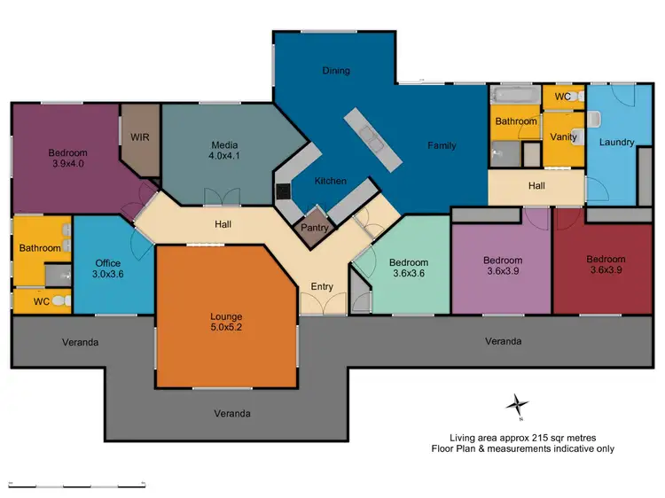 Floorplan of Homely house listing, 7 Pocknalls Lane, Molong NSW 2866