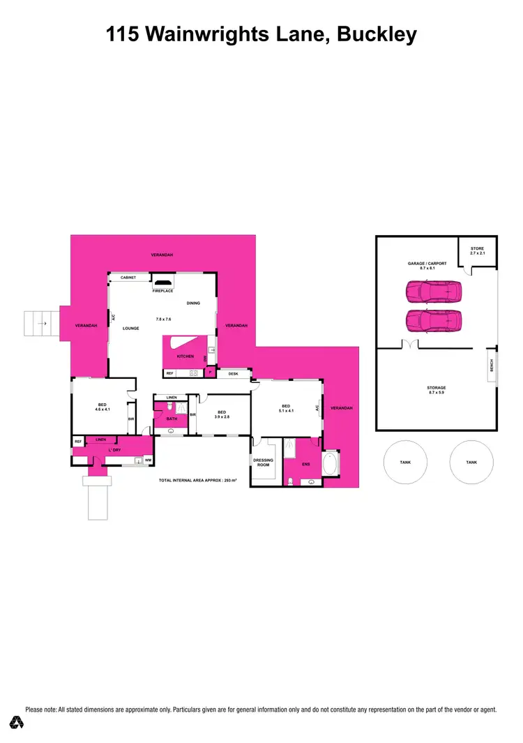 Floorplan of Homely house listing, 115 Wainwrights Lane, Buckley VIC 3240