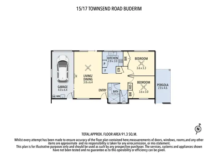 Floorplan of Homely house listing, 15/17 Townsend Road, Buderim QLD 4556