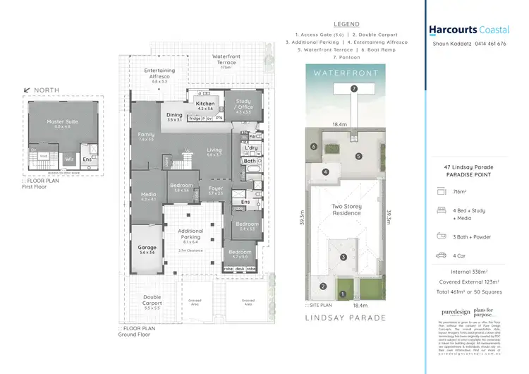 Floorplan of Homely house listing, 47 Lindsay Parade, Paradise Point QLD 4216