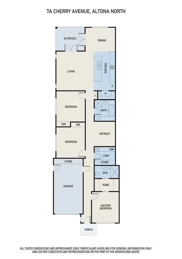 Floorplan of Homely townhouse listing, 7 Cherry Avenue, Altona North VIC 3025