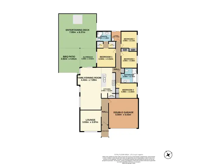 Floorplan of Homely house listing, 40 Brooks Reach Road, Horsley NSW 2530