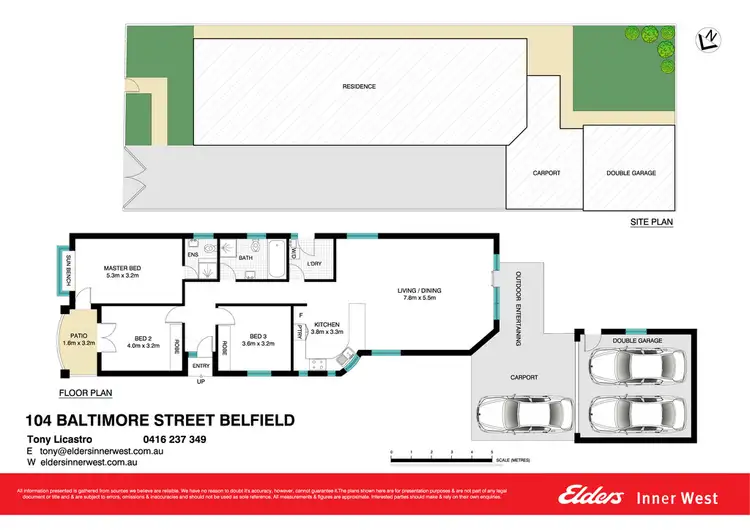 Floorplan of Homely house listing, 104 Baltimore Street, Belfield NSW 2191