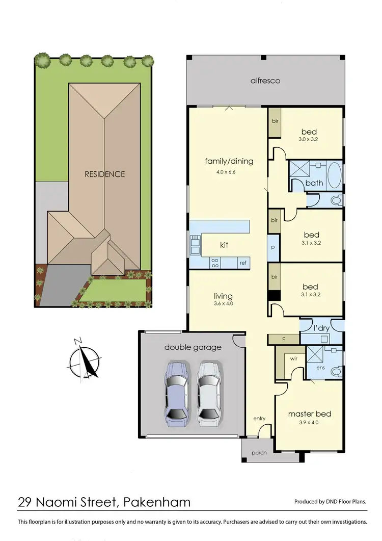 Floorplan of Homely house listing, 29 Naomi Street, Pakenham VIC 3810