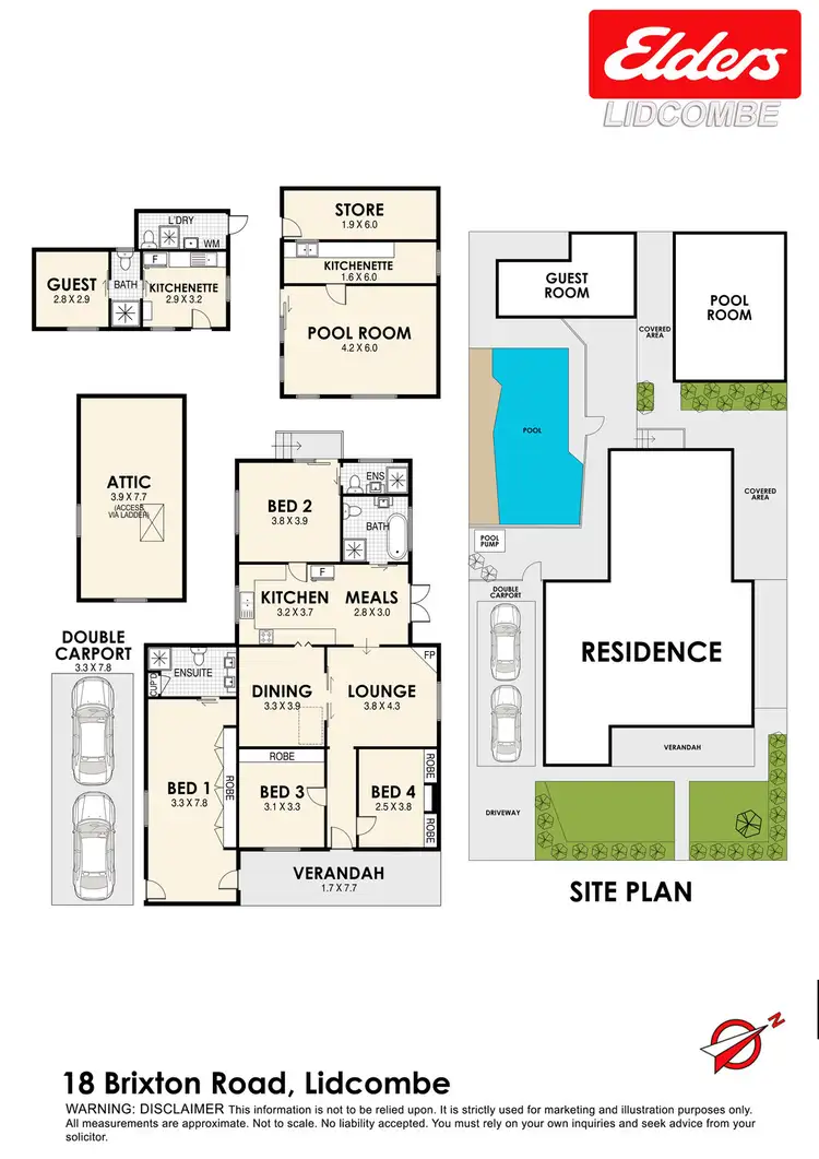 Floorplan of Homely house listing, 18 BRIXTON ROAD, Lidcombe NSW 2141