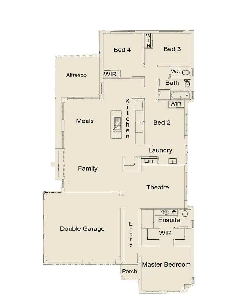 Floorplan of Homely house listing, 84 Bridgewater Boulevard, Erskine WA 6210