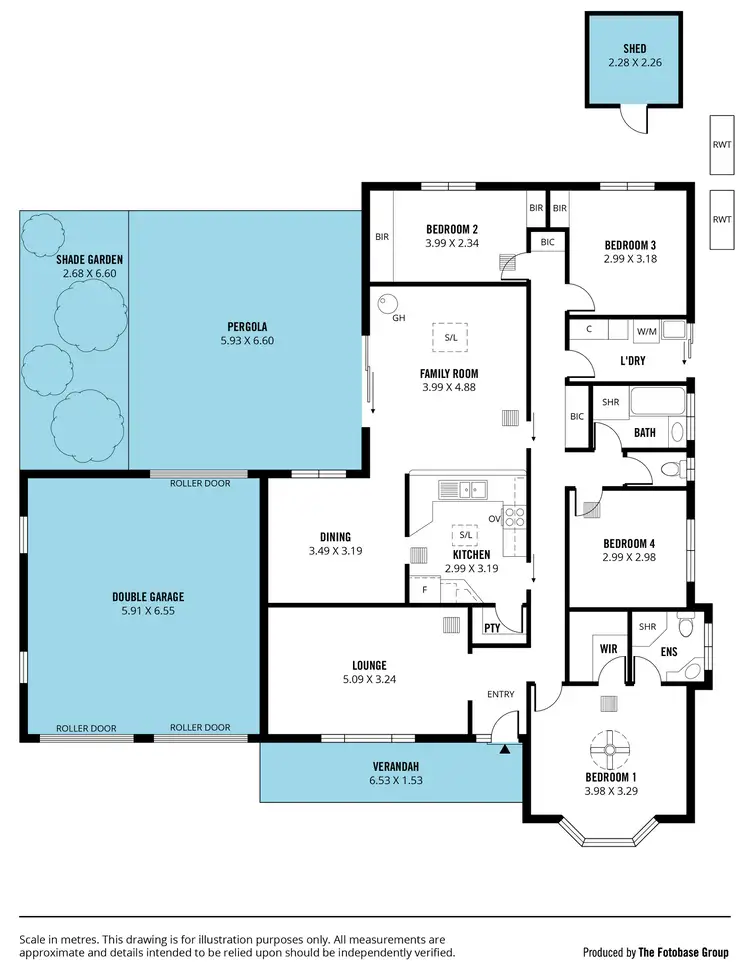 Floorplan of Homely house listing, 7 Marrington Circuit, Morphett Vale SA 5162