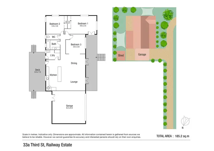 Floorplan of Homely house listing, 33a Third Street, Railway Estate QLD 4810