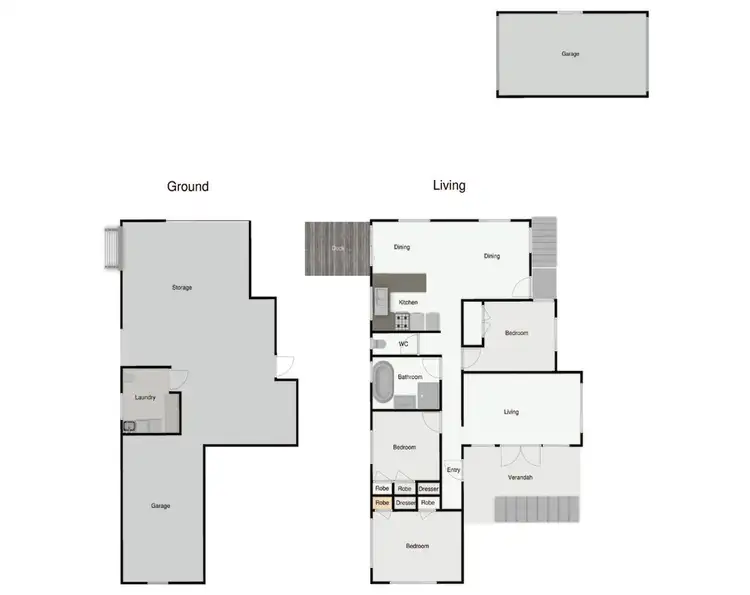 Floorplan of Homely house listing, 18 Breimba Street, Grafton NSW 2460